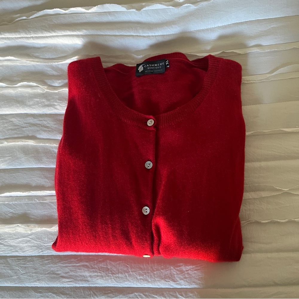 Cashmere cardigan